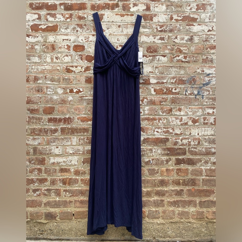NY&Co | Goddess Maxi Dress Navy Size XL (16-18) NWT